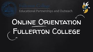 How to Complete the Fullerton College Online Orientation [upl. by Woodley934]