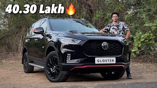 Mafia Boss is Here🔥 2023 MG Gloster Black Storm 4WD Review [upl. by Gefen924]