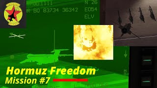 Hormuz Freedom Campaign by SorelRo Mission 7 Airfield Attack DCS World [upl. by Haroppizt100]