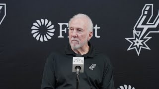 202324 San Antonio Spurs Season  Gregg Popovich PostGame Interview 12132023 [upl. by Aillicsirp]