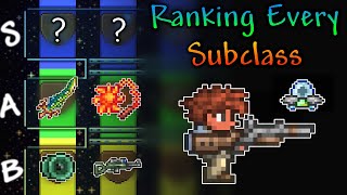 Ranking Every Terraria Subclass [upl. by Aserahs]