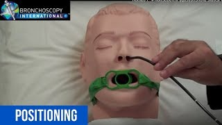 Flexible Bronchoscopy Introduction 4  Position [upl. by Gytle]