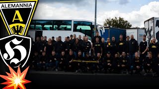 AachenUltras mit XXLStatement wegen SzeneKonflikt mit Karlsbande [upl. by Hak183]