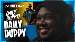 Yung Filly  Daily Duppy  GRM Daily REACTION [upl. by Jefferson]