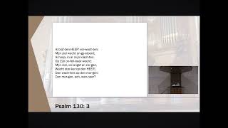 Samenzang Psalm 130 Hervormde kerk Wapenveld  R Pleizier [upl. by Caassi43]