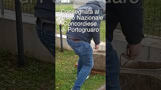 Carabinieri recuperano urna romana con iscrizione archeologia shorts [upl. by Sobel314]