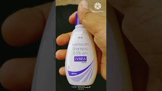 IVREA Shampoo  Best shampoo for head lice ivreashortshaircareshortsyoutube ivermectinshampoo [upl. by Granese31]