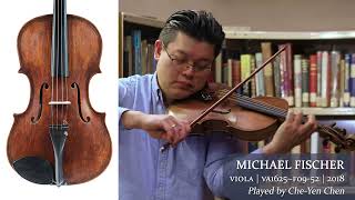 Michael Fischer quotGio Paolo Magginiquot viola 2020  CheYen Chen  at the Metzler Violin Shop [upl. by Maxine]