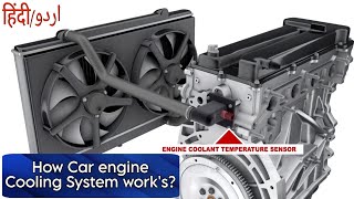 How Does Car Engine Cooling System works  Water cooling  animation  P0115  P0116  P0117  ECT [upl. by Akema]