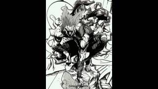 Saitama vs Cosmic Garou💯🔥 One Punch Man Manga Editanime onepunchman saitama shorts viral [upl. by Romilly]