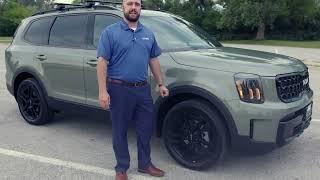 Edwards Kia  2024 Kia Telluride EX XLine Walk Around Review [upl. by Lenssen883]