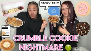 STORYTIME WE HAD CRUMBLE COOKIES FOR THE 1ST TIME amp GOT SUPER SICK  SHOULD WE SUE THEM  MUKBANG ‼️ [upl. by Cowan]