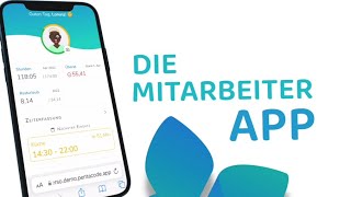 Pentacode Personalmanagement amp Zeiterfassung MitarbeiterApp [upl. by Castor]