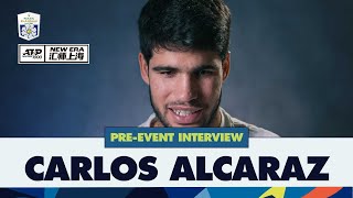 quotI Enjoy Playing Against Jannikquot Carlos Alcaraz PreEvent Interview  Rolex Shanghai Masters 2024 [upl. by Bina]