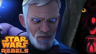 Star Wars Rebels ObiWan vs Maul Duel BreakdownExplained SPOILERS [upl. by Yentnuoc]