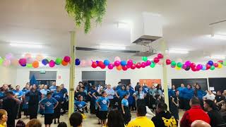 Tullamarine Ward cultural night  Siva Samoa le Blue Team [upl. by Ylra35]