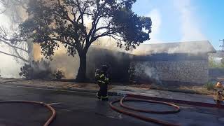 San Luis Obispo house fire [upl. by Mobley]