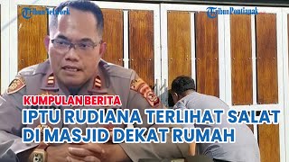 🔵Iptu Rudiana Tak Pernah Tampil ke Publik Kini Terlihat Salat Berjamaah di Masjid Dekat Rumahnya [upl. by Lyrej]