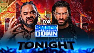 Roman Reigns vs Jacob Fatu WWE SmackDown Full Match  WWE SMACKDOWN 2024  WWE2K24 wwe2024 [upl. by Arawaj]