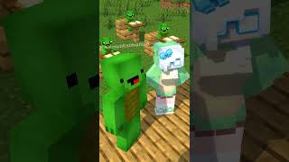 MAIZEN But Everything is weird 2  MAIZEN Minecraft Animation shorts [upl. by Darsie]