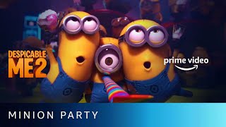 Despicable Me 2  Minions Having Some Great Fun  Amazon Prime Video [upl. by Amisoc]