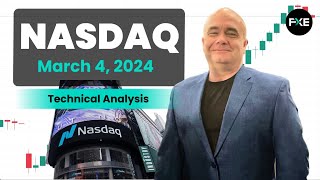 NASDAQ 100 Daily Forecast and Technical Analysis for March 04 2024 by Chris Lewis for FX Empire [upl. by Altaf]