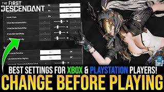 CHANGE THESE BEFORE PLAYING The First Descendant  Best Settings For Console Players  Xbox amp PS [upl. by Yahska]