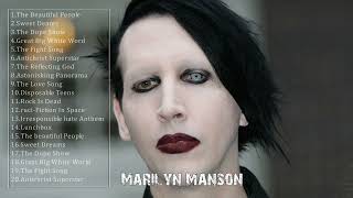 Marilyn Manson Greatest Hits  Marilyn Manson Best Of  Marilyn Manson Full Album [upl. by Nathanoj]