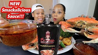 BLOVESLIFE NEW SMACKALICIOUS SAUCE SEAFOOD BOIL MUKBANG [upl. by Maeve625]