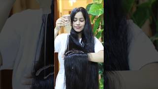 Shocking Result 😲 Keratin Hair Spa At Home without heavy Kharcha Shiny smooth hair shorts ytshorts [upl. by Wilen991]