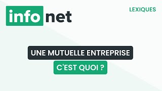 Une mutuelle entreprise cest quoi  définition aide lexique tuto explication [upl. by Nefen294]