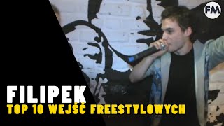 FILIPEK  TOP 10 WEJŚĆ FREESTYLOWYCH  BEST OF FREESTYLE [upl. by Naihr802]