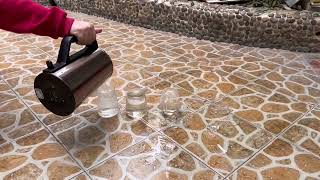 Heat resistant borosilicate glass and normal glass testing [upl. by Anura847]