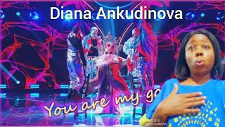 DIANA ANKUDINOVA Диана Анкудинова You are my God Ты мой Бог quotMasked singer showquot Ep5 [upl. by Nnael]