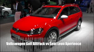 Volkswagen Golf Alltrack 2015 vs Seat Leon Xperience 2015 [upl. by Westbrook365]