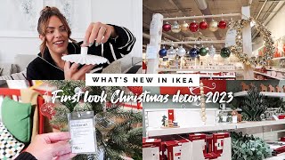 WHATS NEW IN IKEA OCTOBER 2023  FIRST LOOK AT THE CHRISTMAS DECOR AND A HAUL [upl. by Zaneski292]