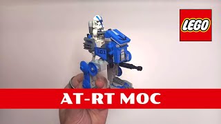 Custom ATRT  501st Battle Pack Alternative Build  LEGO Star Wars MOC [upl. by Nahoj]