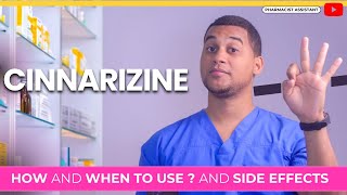 Cinnarizine How to Use It amp 3 Common Side Effect [upl. by Rickey399]