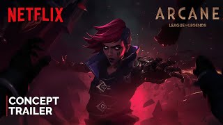 Arcane Season 2  Concept Trailer  NETFLIX  League of Legends November 2024 [upl. by Nomma]