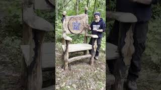 Stanmore Country Park  Family Discovery Art Trail Coronation Listening Throne [upl. by Lynette]