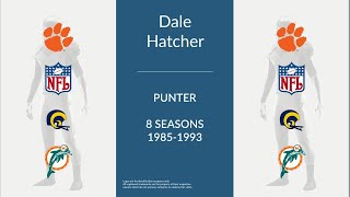 Dale Hatcher Football Punter [upl. by Suirad349]