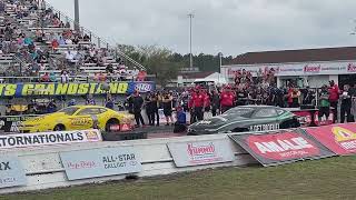 Gatornationals Pro stock qualifying Q3 SaturdayGainesville Florida [upl. by Lerak]