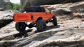 110 Scale RC Crawler  OffRoad Expedition With The Toyota Hilux [upl. by Acile]