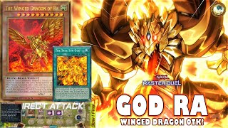 The Winged Dragon of Ra Deck 2024 ☀ Egyptian True Sun GOD RA OTK YuGiOh MASTER DUEL [upl. by Slinkman65]