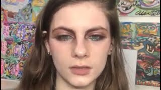 Rhiannon is live Halloween Makeup GRWM [upl. by Aisanat]