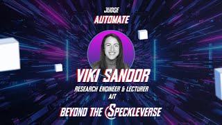 Viki Sandor on How To Win Hackathons With Speckle [upl. by Merril906]