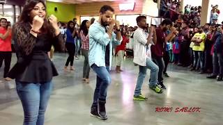 SAIRAT  ZINGAT  MARATHI SONG  DHADAK  FLASHMOB  WIPROROMI SABLOK [upl. by Brodench420]