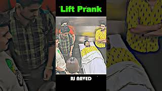 Laas prank 😂 lift prank 🤣 rjnaved funny video  rjnavedliftprank viralvideo respect [upl. by Aihseuqram]