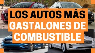 Los AUTOS más GASTALONES de combustible  Motoren Mx [upl. by Aihsele593]