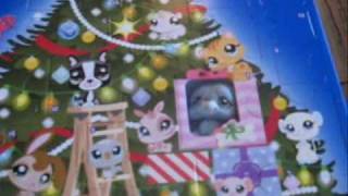 Littlest pet shop advent calendar Door 1 [upl. by Merc]